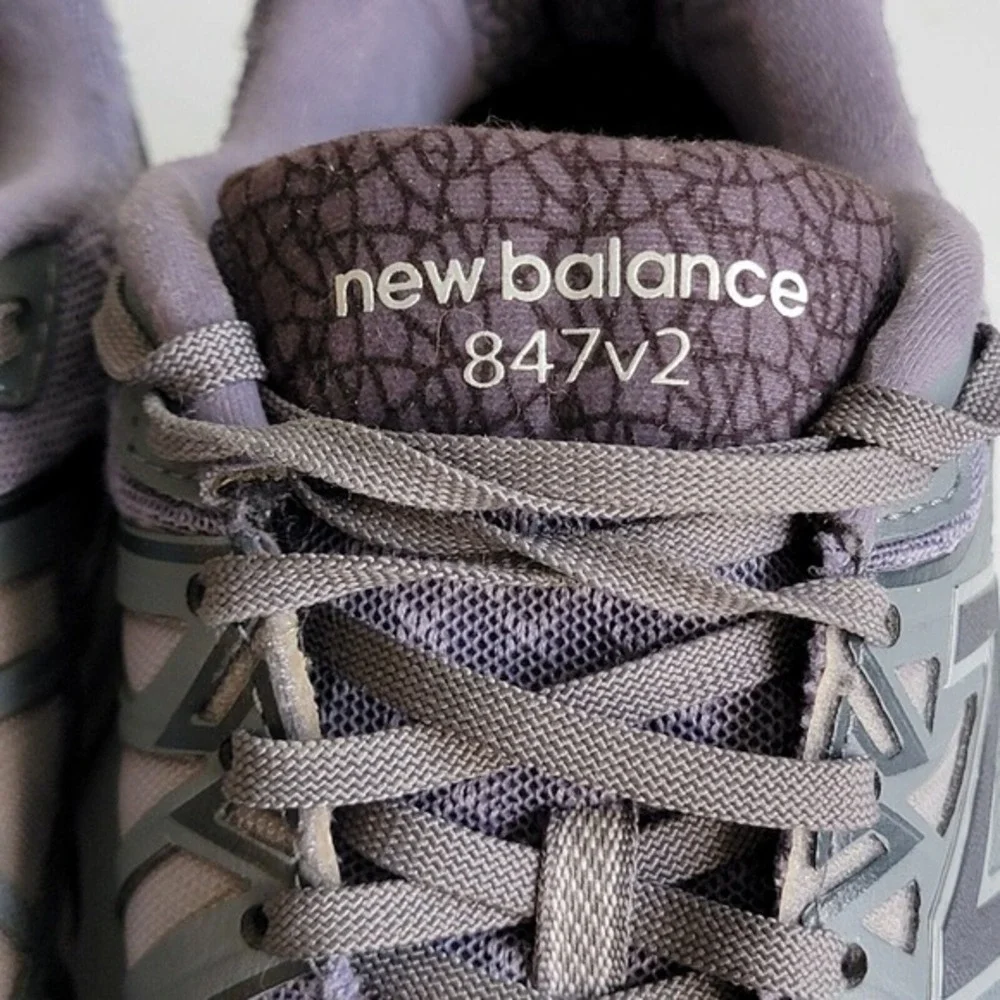 New Balance 847v2 Womens Size 10 Gray Walking Shoes‎ WW847GY2 Abzorb Comfort